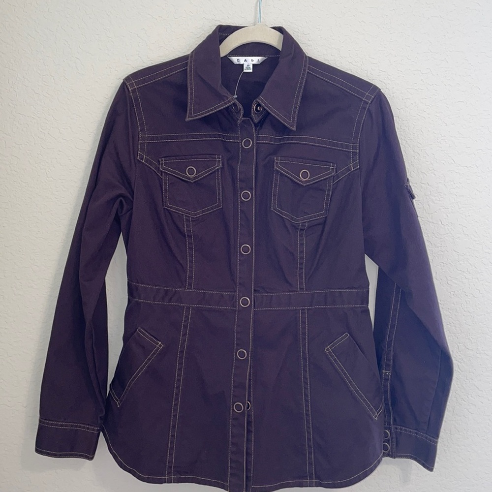CAbi jacket in brown size M